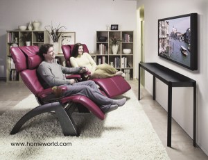 A pair of Perfect Chairs by Human Touch