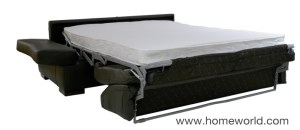 Tribano Sofabed opens to a comfortable sleeper