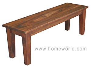 Vienna Dining Bench can be used in the dining room or bedroom. 66"x16"x18"h