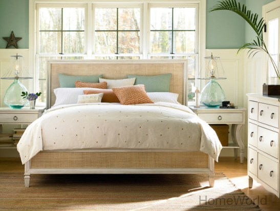 Waking up to Summer Hill by Universal Furniture feels like  summer last all year round. At HomeWorld.