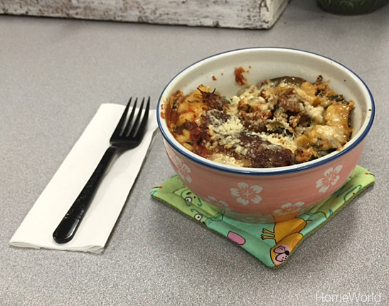 I packed it up and took it to work the next day to share with my co-workers.