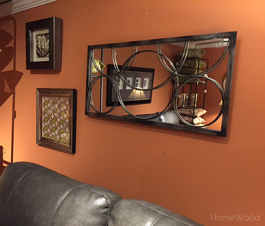 Decorative mirror at HomeWorld
