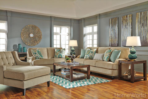 Lochian living room collection at HomeWorld