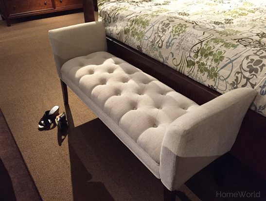 Upholstered Bench from Coast to Coast